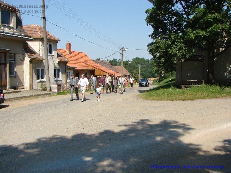 Slavnostní otevření mostu